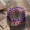 Uruguay Amethyst Bracelet – February Birthstone, Intuition & Inner Peace