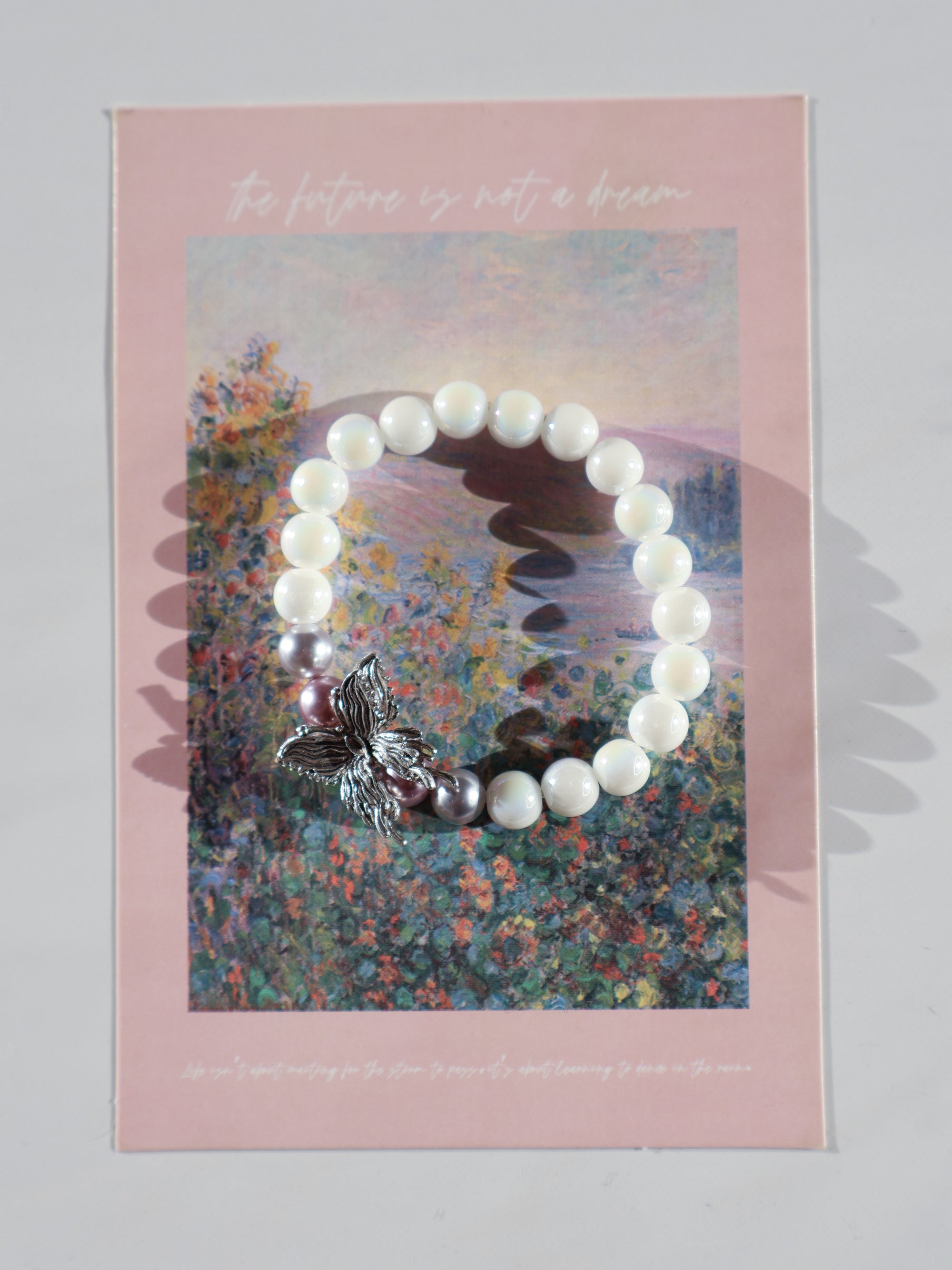 Timeless Pearl Collection - One-of-a-Kind, Vibrant Shades Available| Necklace & Bracelet| double layered|