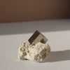 Pyrite Cube on Matrix – Natural Spanish Pyrite Mineral Specimen for Collectors