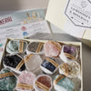 Raw Healing Crystals Box, 12 Piceses – Chakra Gemstone Set for Advanced Beginners