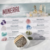 Raw Healing Crystals Box, 12 Piceses – Chakra Gemstone Set for Advanced Beginners