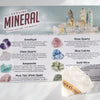 Raw Healing Crystals Box, 12 Piceses – Chakra Gemstone Set for Advanced Beginners
