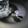 Two-Stone Raw Gemstone Ring – Handmade Boho Jewelry with Natural Gemstones, Meaningful Gift Jewelry