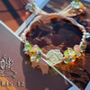 🌿 Handmade Macrame Crystal Bracelet Real Gemstone Healing Jewelry for Balance and Clarity