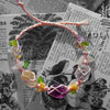 🌿 Handmade Macrame Crystal Bracelet Real Gemstone Healing Jewelry for Balance and Clarity