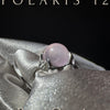 🔮 "Silvery Spring" Crystal Spinner Ring – Turn Your Energy, Spin Your Luck 🍀