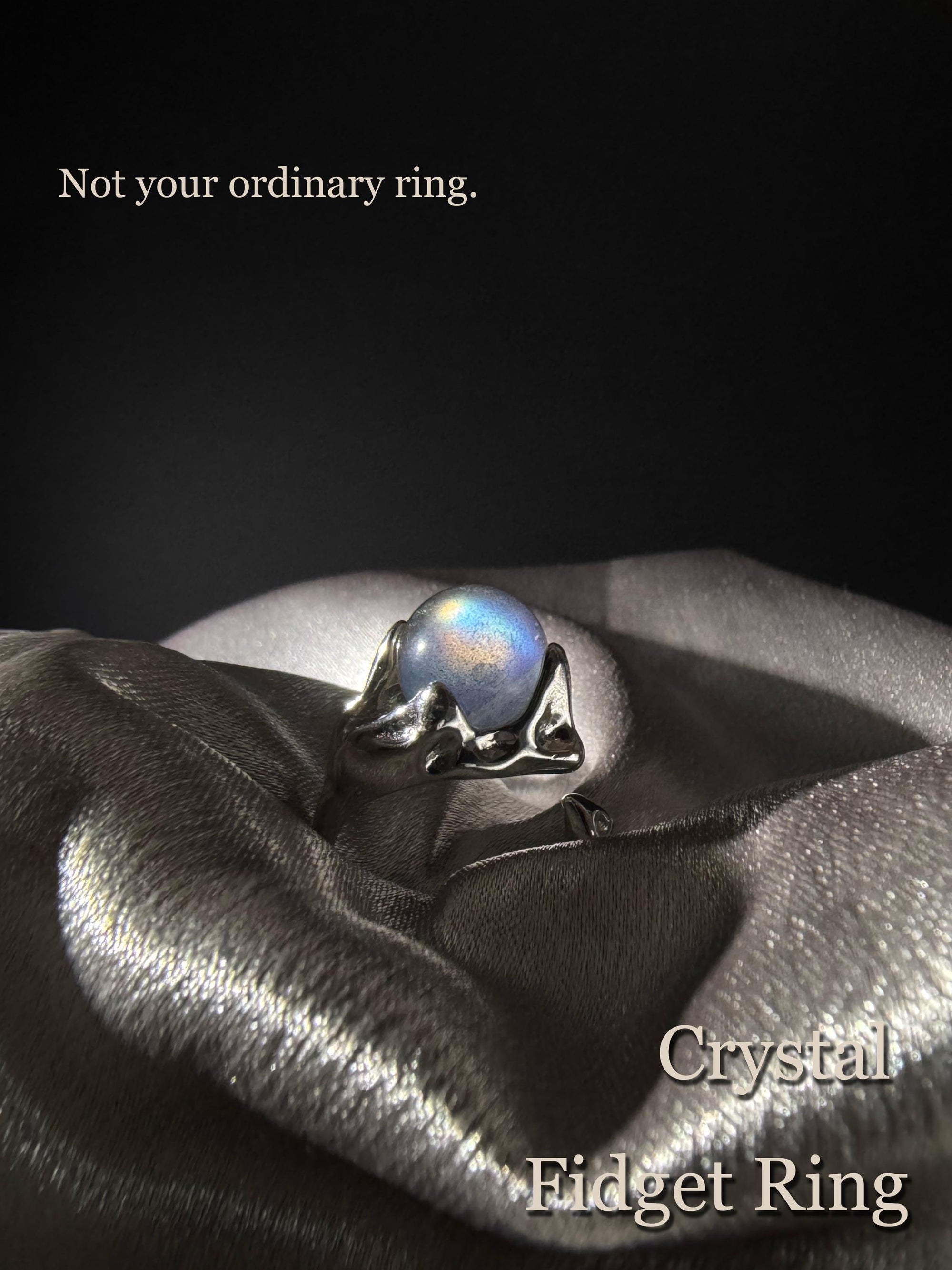 925 Silver Spinner Ring