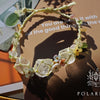 🌿 Handmade Macrame Crystal Bracelet Real Gemstone Healing Jewelry for Balance and Clarity