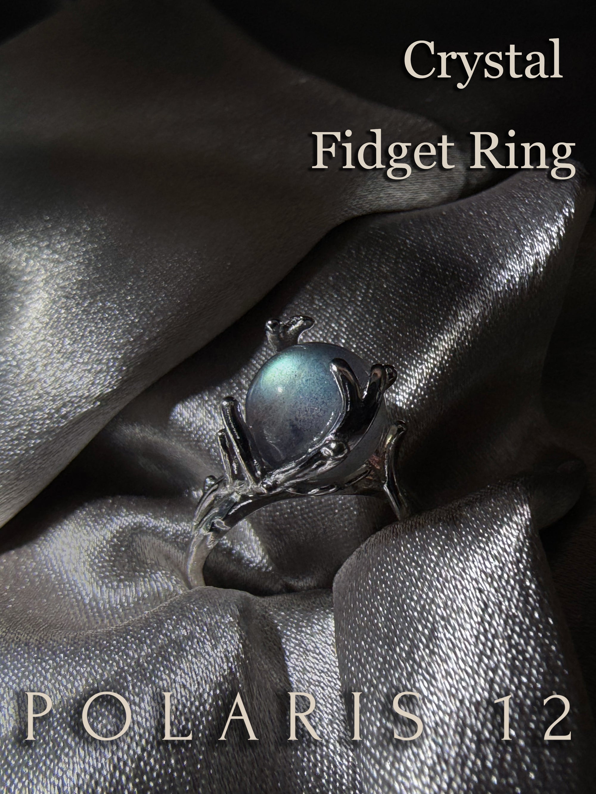 Labradorite Spinners Ring