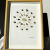 Crystal Grid Framed Art – Feng Shui Wall Decor for Energy & Abundance