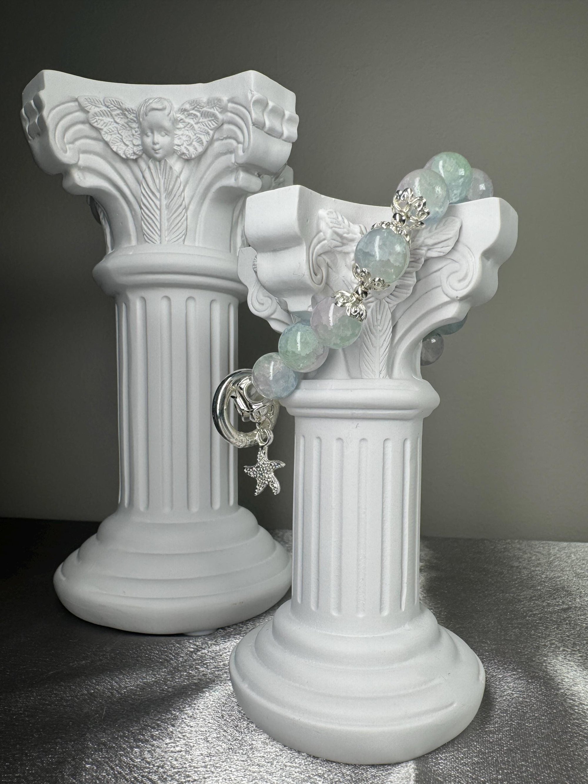 Lucky Charm Bracelets | Green Beaded Bracelets | Butterfly & Star Charms | Feng Shui Goodies