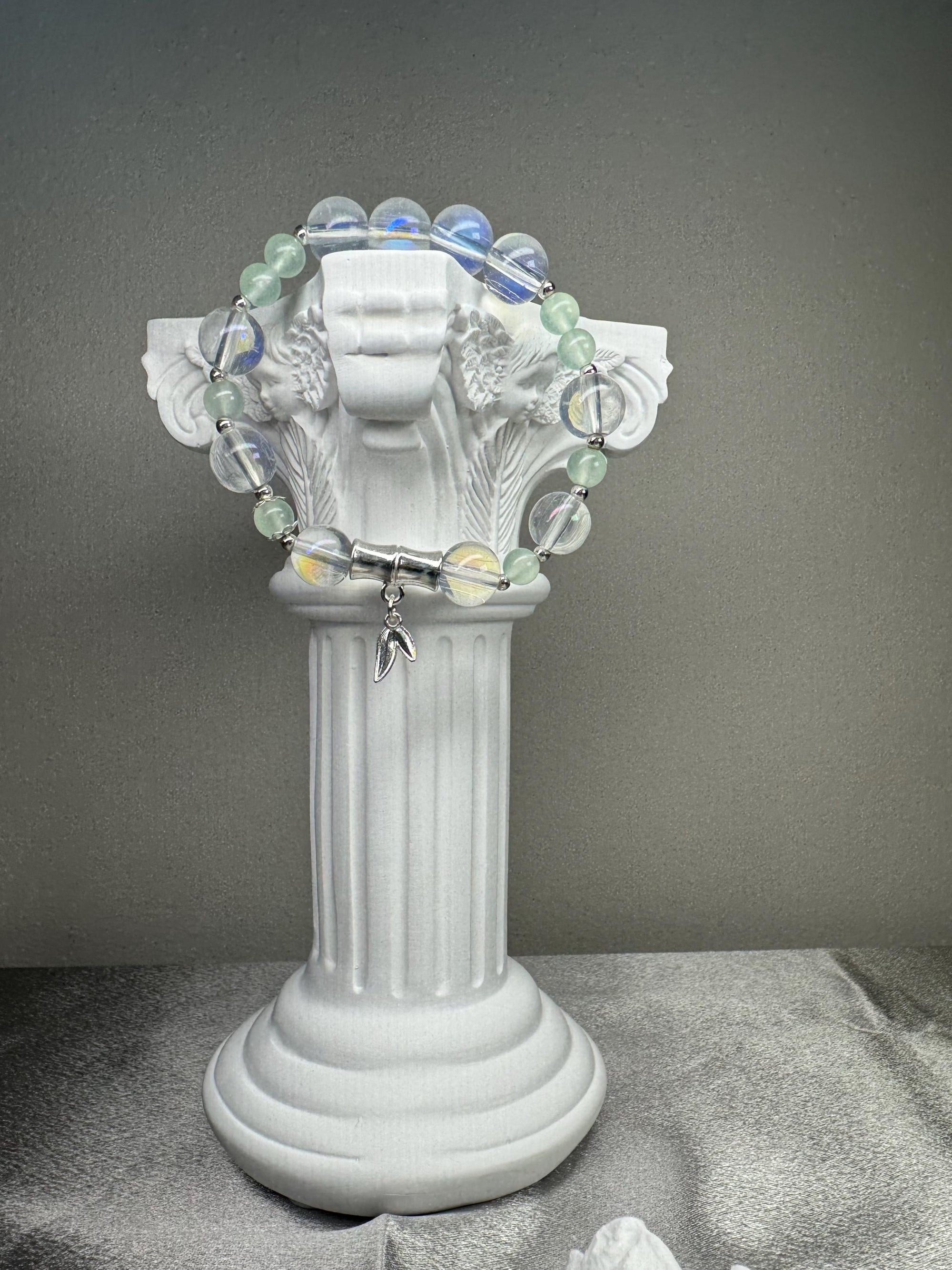 Lucky Charm Bracelets | Green Beaded Bracelets | Butterfly & Star Charms | Feng Shui Goodies
