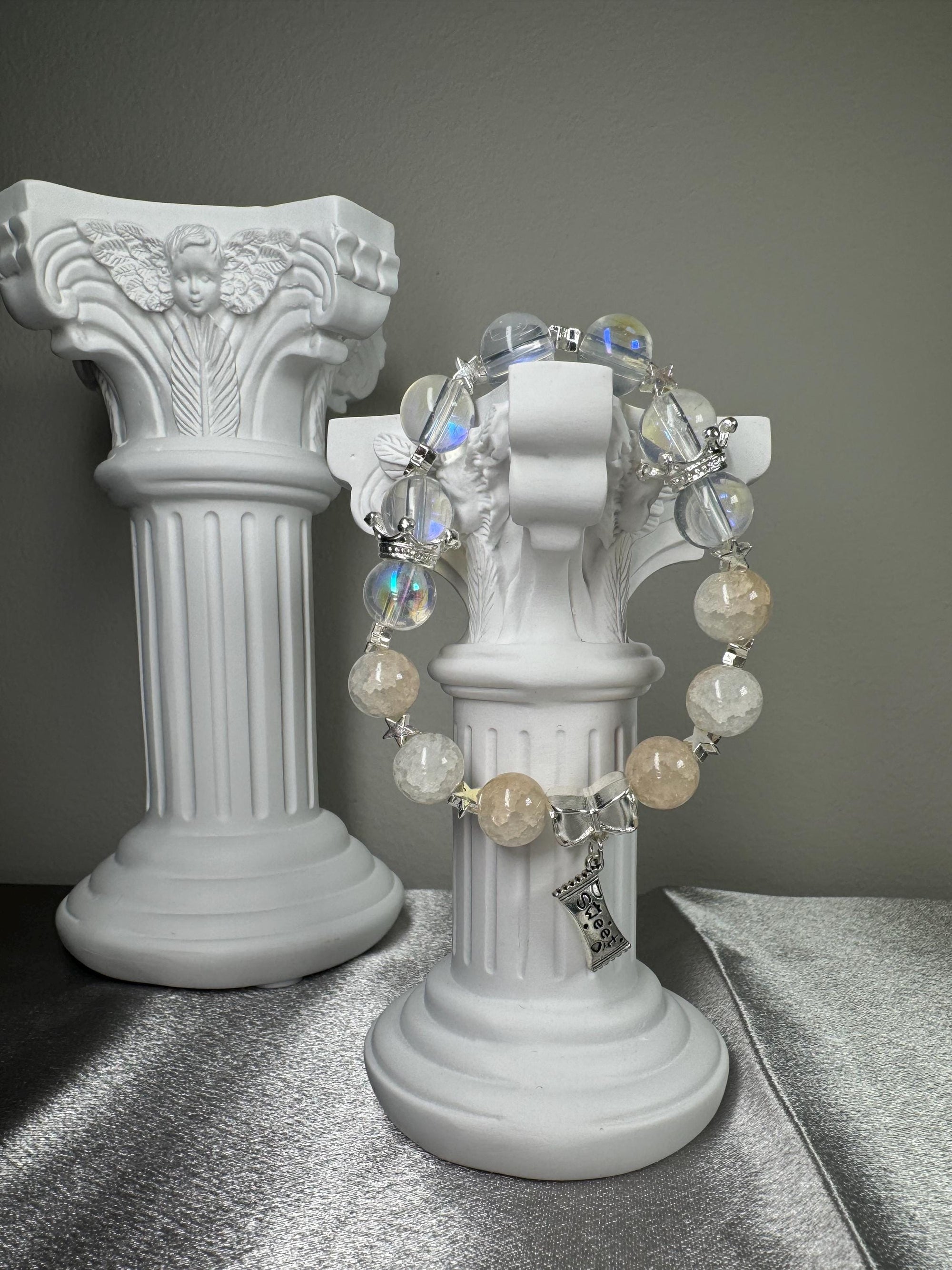 Timeless Pearl Collection - One-of-a-Kind, Vibrant Shades Available| Necklace & Bracelet| double layered|