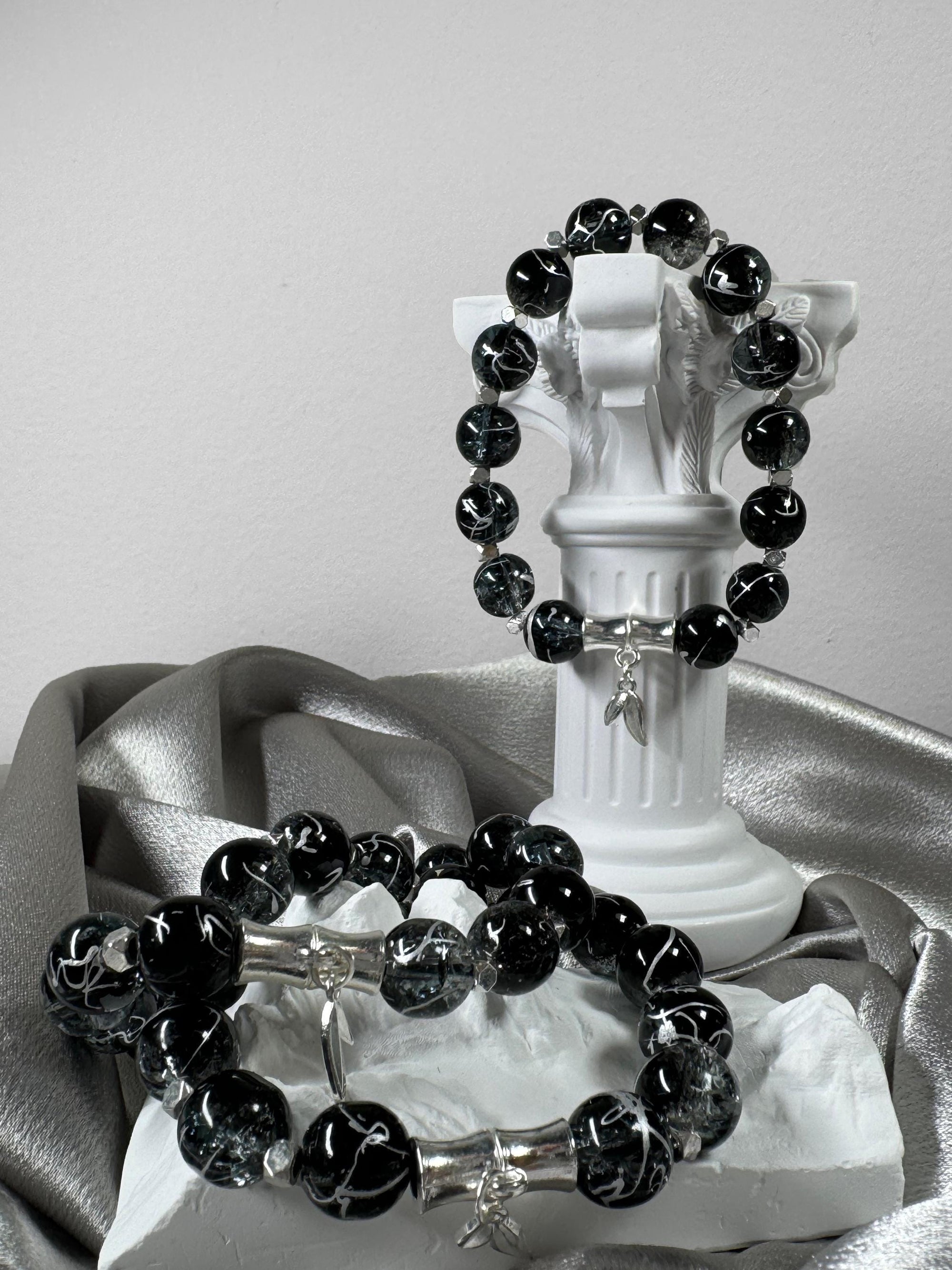 Bracelets A B and D