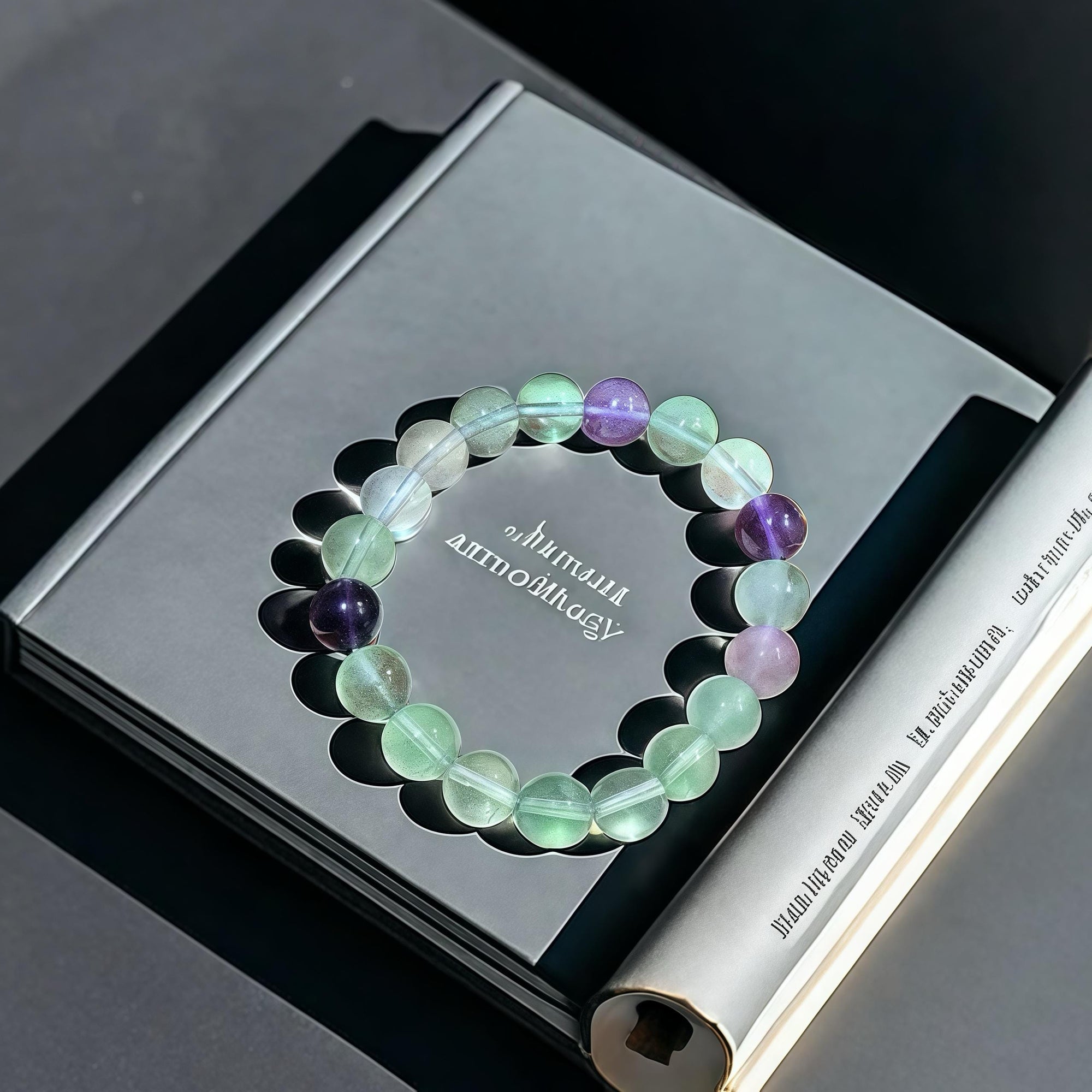 Green and Purple flourite