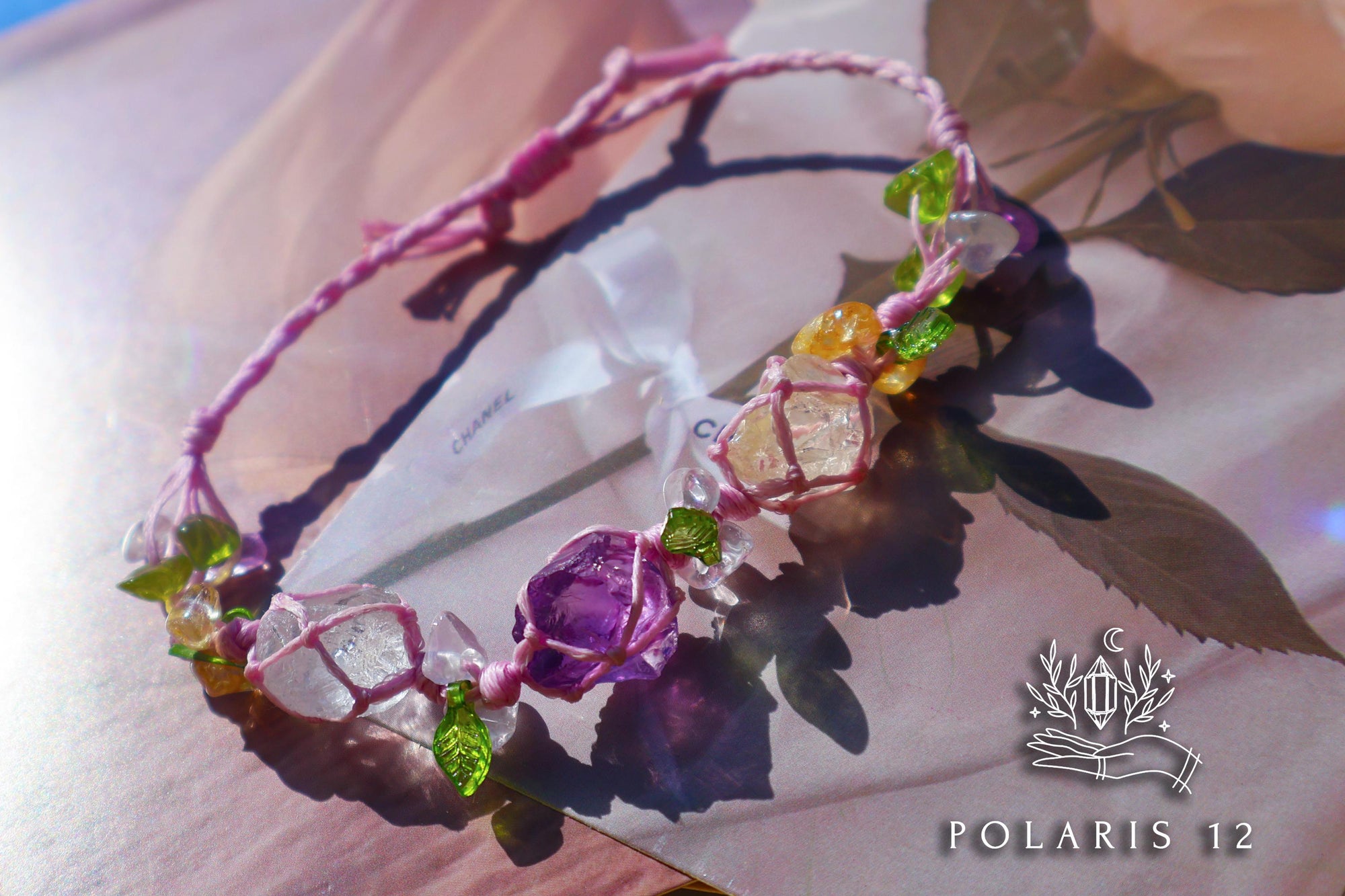 Monet
- Natural Citrine
- Amethyst
- Clear Quartz