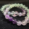 Fluorite Bestie Bracelet Set – Matching Charms Gift for Soulmates & Friends 💜❄️