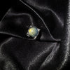 Labradorite Fidget Sterling Silver Necklace – "Cube", Calm & Focus Gift, Crystal Healing Jewelry For Anxiety Relief