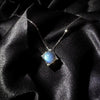 Labradorite Fidget Sterling Silver Necklace | Spinner Necklace |  Calm & Focus Gift | Kinetic Pendant Jewelry | Handmade Energy Necklace |