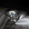925 Silver Labradorite Ring