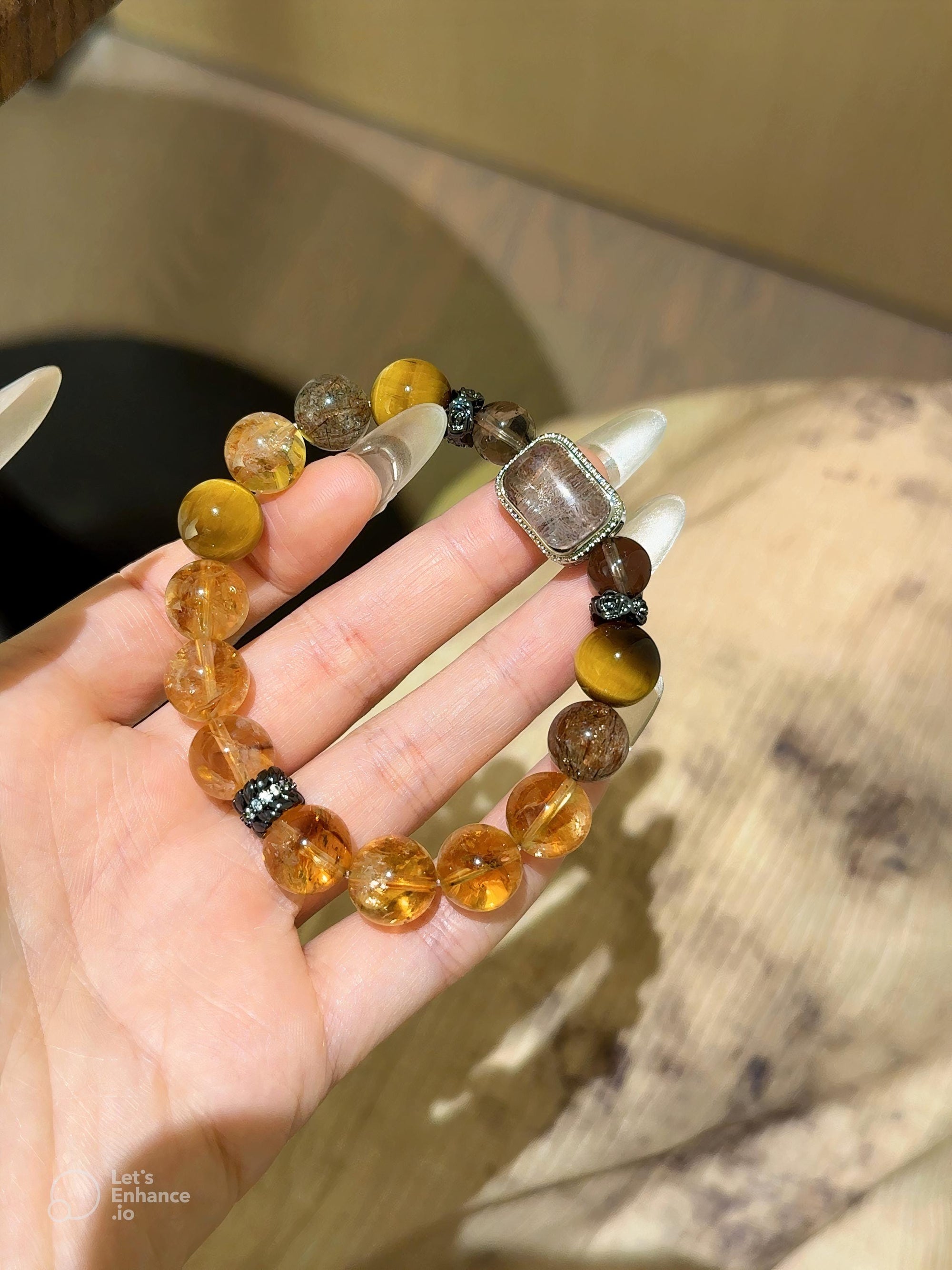 tigers eye bracelet