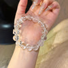 Clear + Rose Quartz Bracelet, Spiritual Healing Jewelry, Amplification + Clarity, Love Attraction, Birthstone & Astrology Gift, Unique Gift