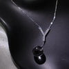 “Pools of Light” Crystal Necklace – Handmade Sterling Silver Quartz Pendant, Meaningful Spiritual Gift