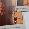 “Pools of Light” Crystal Necklace – Handmade Sterling Silver Quartz Pendant, Meaningful Spiritual Gift