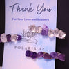 Gemstone Hair Clips