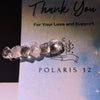 Chunky Clear Quartz Hair Clips