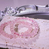 Rose Quartz Bracelet, Heart Chakra Healing Stone, Pink Gemstone Bracelet, Bonding Relationship, Stone of Love