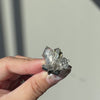 Herkimer Diamond, Black Tourmaline & Pyrite Ring – Handmade Adjustable Gemstone Statement Jewelry