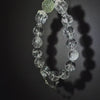 Fluorite Clear Quartz Bracelet, Healing Crystal Jewelry, Focus Clarity Energy Balance, Clear Mind, Meditation Spiritual Gift for Her